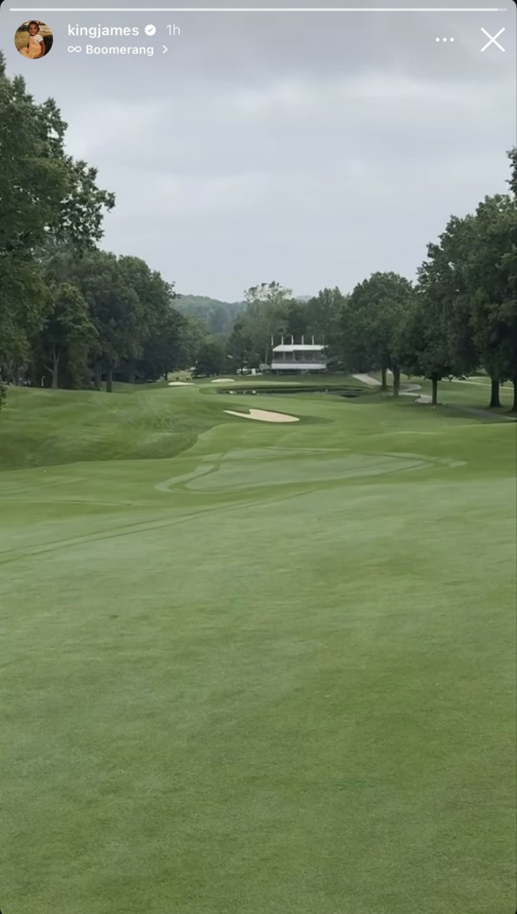 曝詹姆斯正式加入火石高尔夫俱乐部 家乡高尔夫版图再扩张