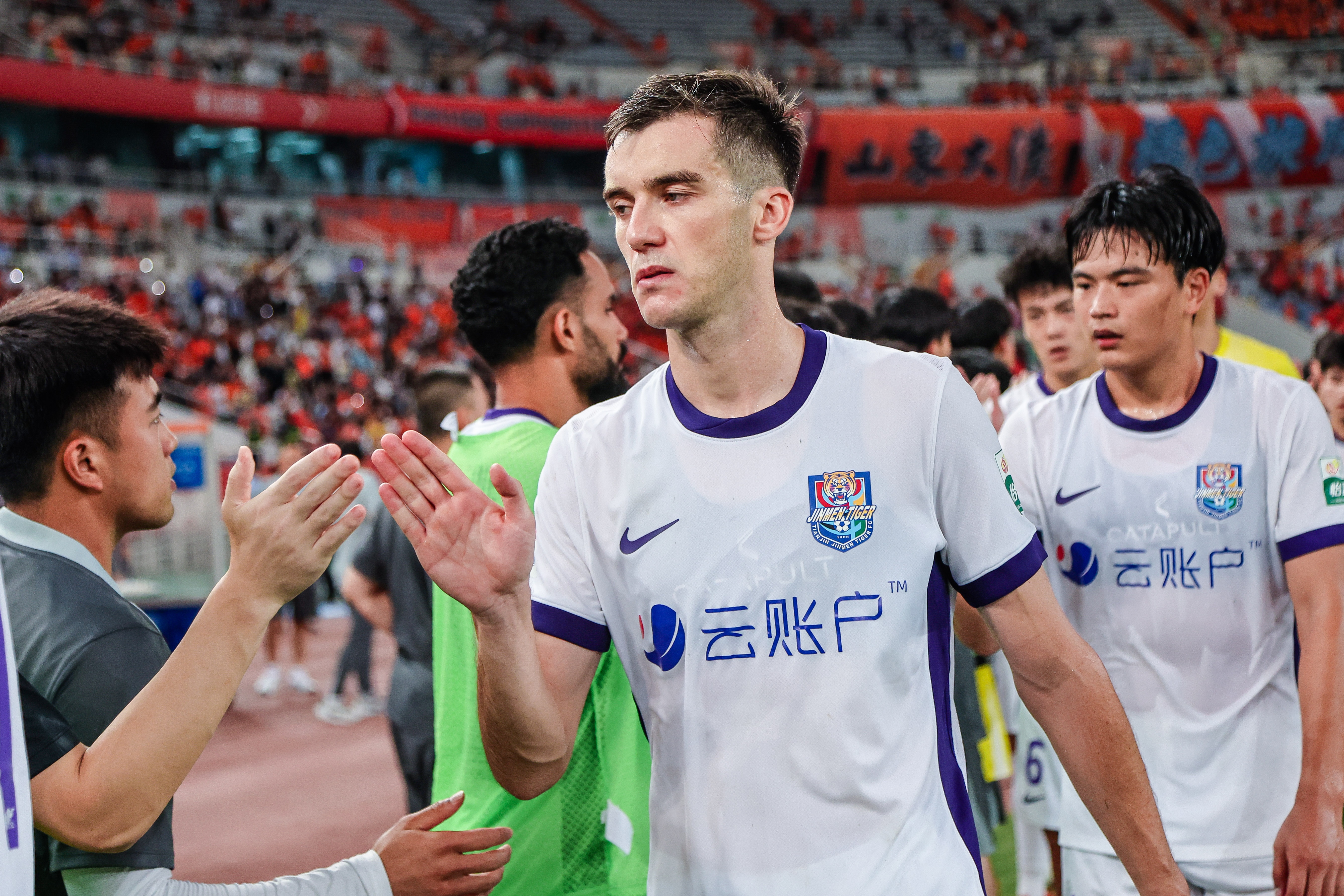 津门虎客场1-2负泰山 科尔多瓦称最后10分钟未守住胜局