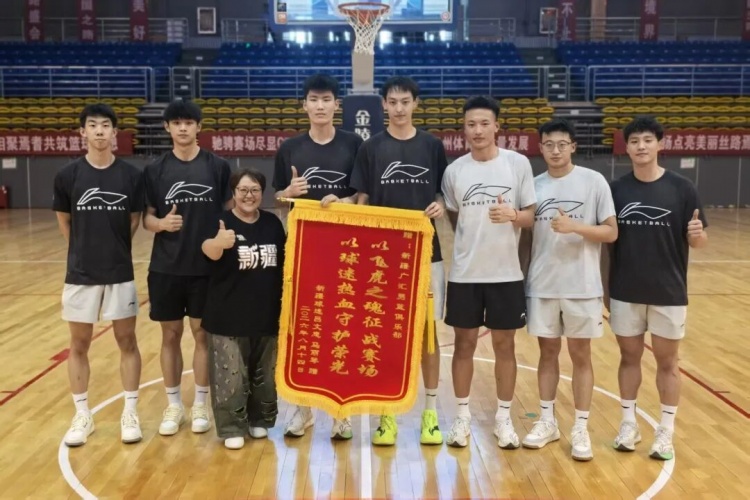 广汇能源男篮焉耆行:从球迷对抗赛到七个星佛寺遗址 广汇能源男篮焉耆行:从球迷对抗赛到七个星佛寺遗址