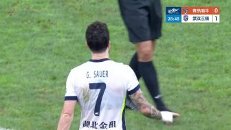 八连败+主场惨败!十人海牛1-5三镇 绍尔卡迪斯均双响韦子弦染红 八连败+主场惨败!十人海牛1-5三镇 绍尔卡迪斯均双响韦子弦染红
