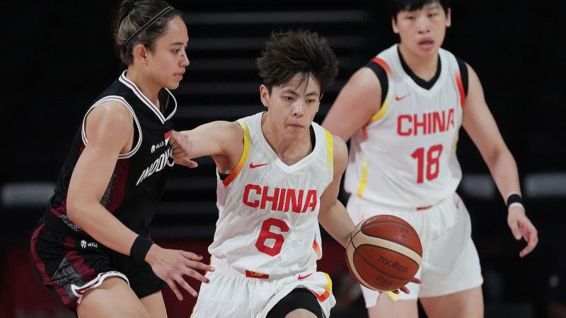 09月21日亚运女篮小组赛 中国女篮 – 印度尼西亚女篮 全场录像【全场录像+集锦】